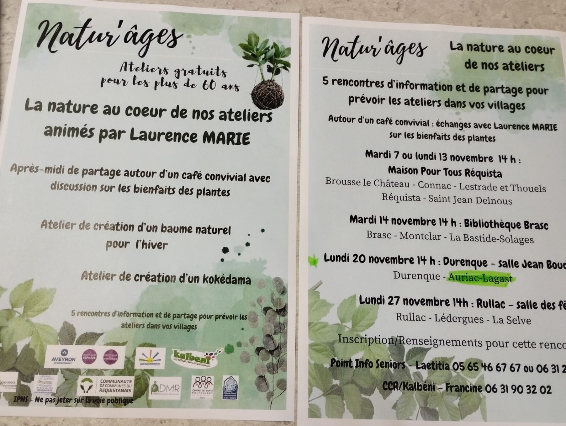 Lire la suite à propos de l’article Natur’âges