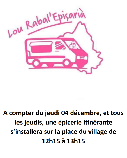 Lire la suite à propos de l’article Epicerie itinérante à Auriac-Lagast